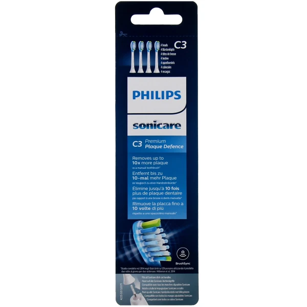 Philips Sonicare Tête de Brosse Plaque Defence