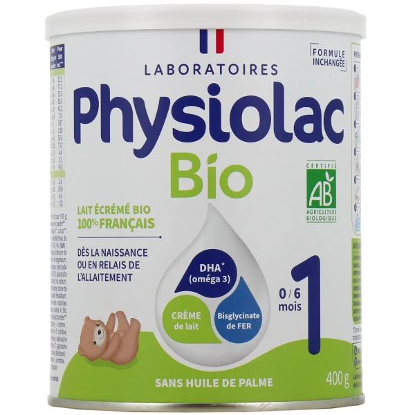 Physiolac Bio Lait 1er âge