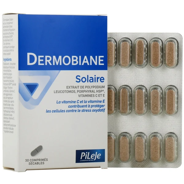 Pileje Dermobiane Solaire comprimés sécables