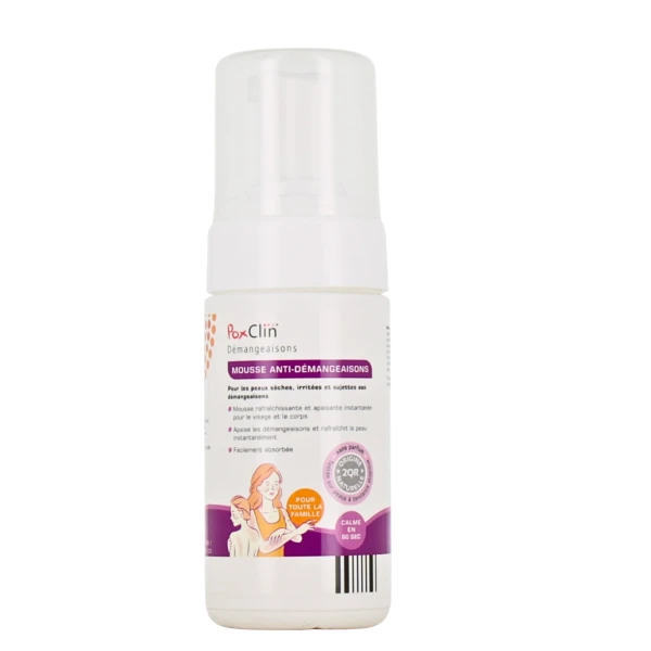 PoxClin Démangeaisons Mousse Apaisante