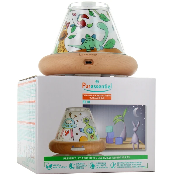 Puressentiel Diffuseur Humidificateur Ultrasonique Elio