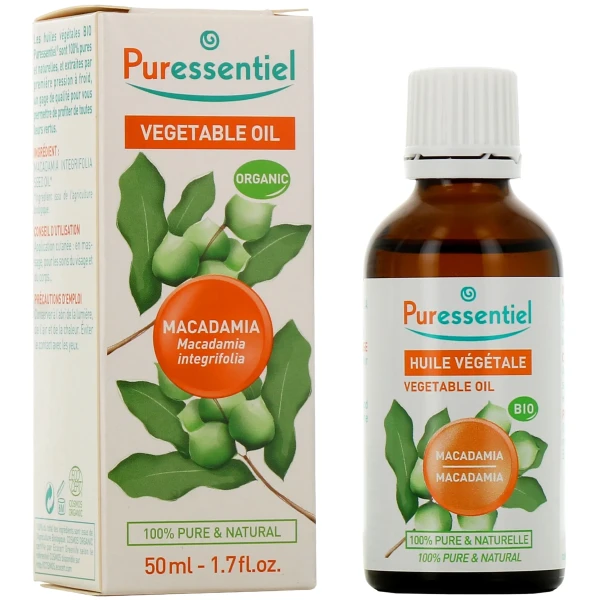 Puressentiel Huile Végétale Bio Macadamia