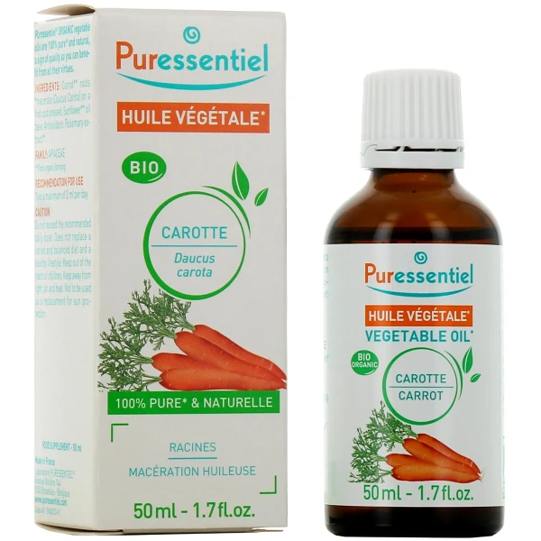 Puressentiel Huile Végétale Carotte Bio