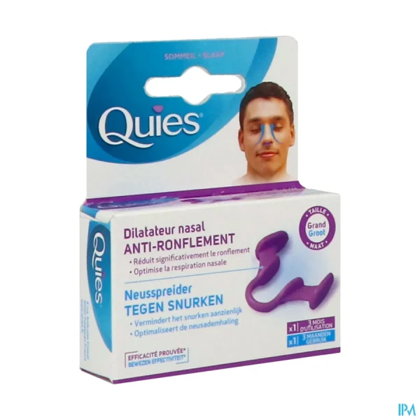 Quies Dilatateur Nasal Anti-Ronflement