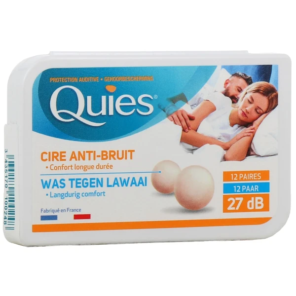 Quies Protection Auditive en Cire naturelle