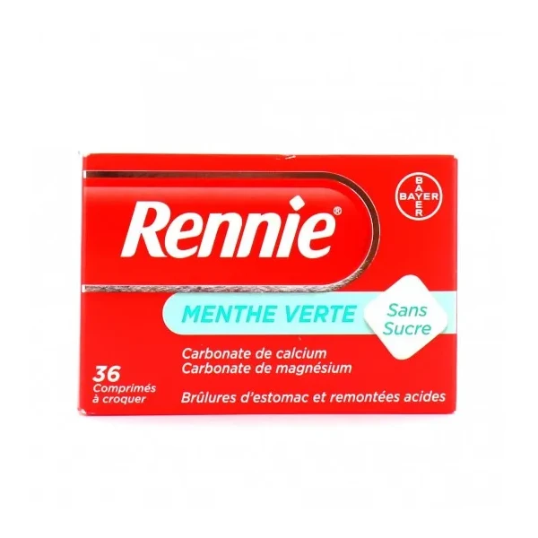 Rennie - Remontées acides et brûlures d'estomac