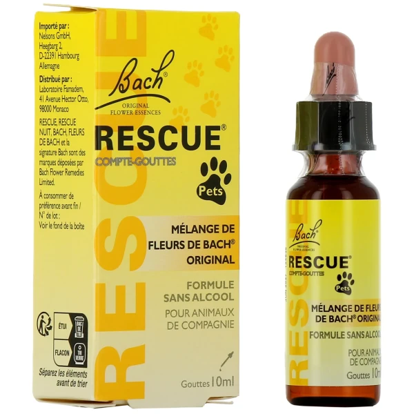 RESCUE® Pets Fleurs de Bach Animaux