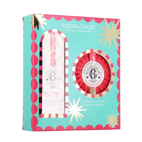 Roger et Gallet Coffret Eau Parfumée et Savon Bienfaisants