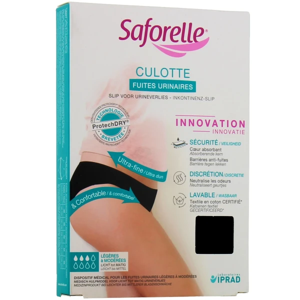 Saforelle Culotte Fuites Urinaires