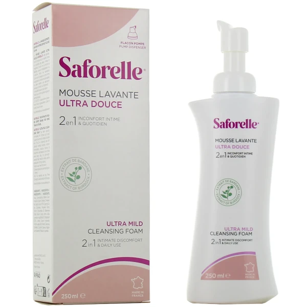 Saforelle Mousse Lavante Ultra Douce