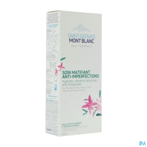 Saint-Gervais Mont Blanc Soin Matifiant Anti-Imperfections