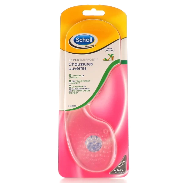 Scholl Semelles ActivGel Chaussures Ouvertes et Sandales