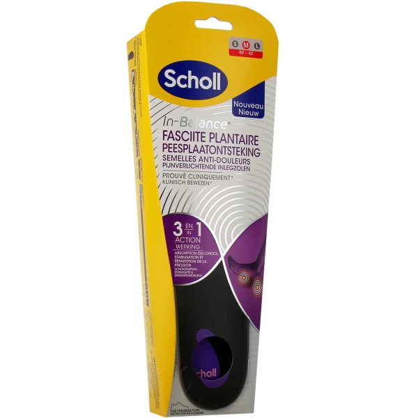 Scholl Semelles Fasciite Plantaire