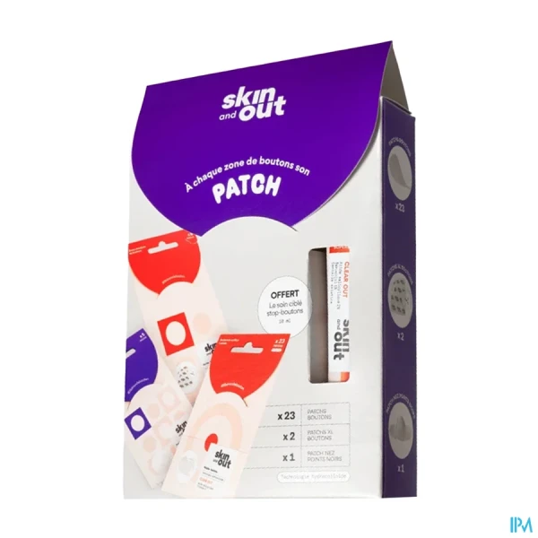 Skin & Out Kit Multi Patch Bouton