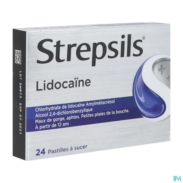 Strepsils Lidocaine pastilles