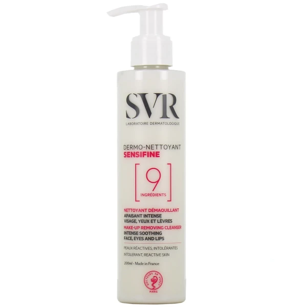 SVR Sensifine Dermo-nettoyant démaquillant