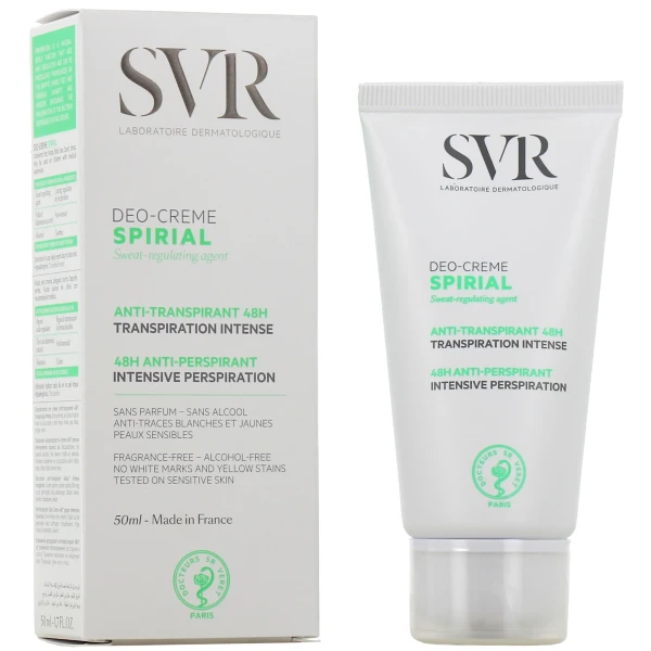 SVR Spirial Déo-Crème Anti-Transpirant 48 h