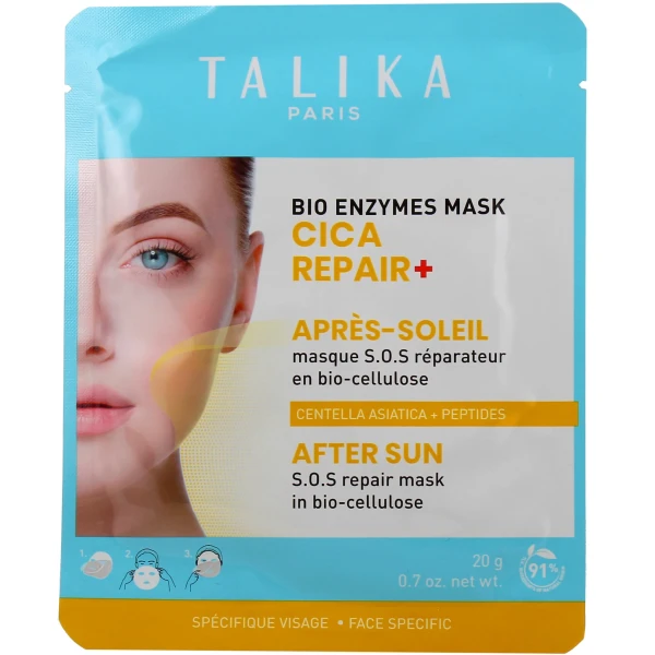 Talika Bio Enzymes Masque Cica Repair+ Après-Soleil