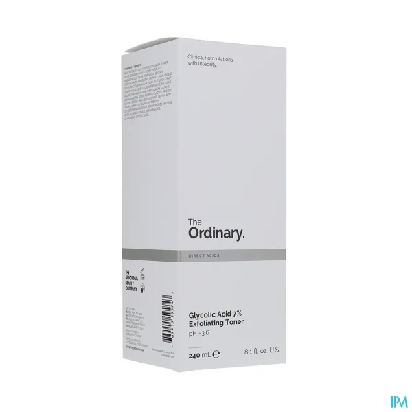 The Ordinary Glycolic Acid 7% Toning Solution