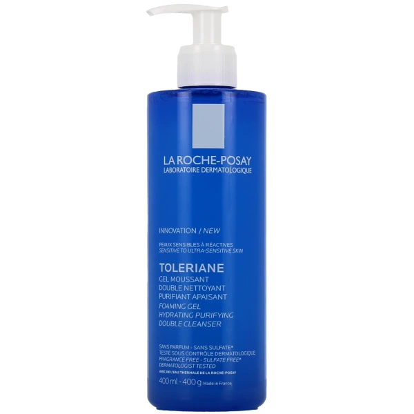 Toleriane Gel Nettoyant Moussant Purifiant Visage