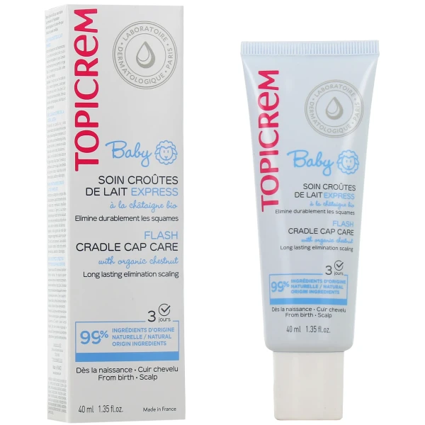 Topicrem Baby Soin Croûtes de Lait Express