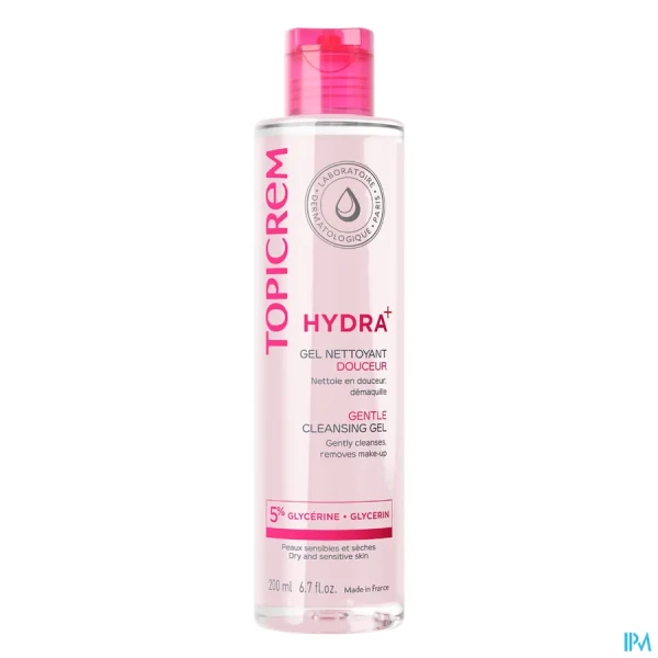 Topicrem Gel Nettoyant Douceur Peaux Sensibles