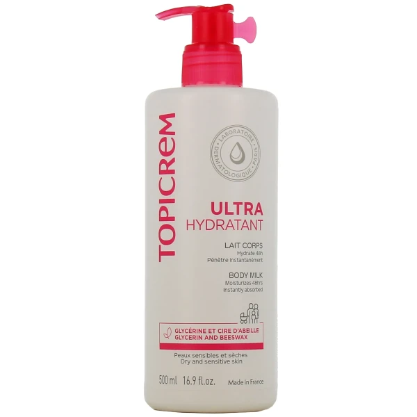 Topicrem Lait Corps Ultra-Hydratant