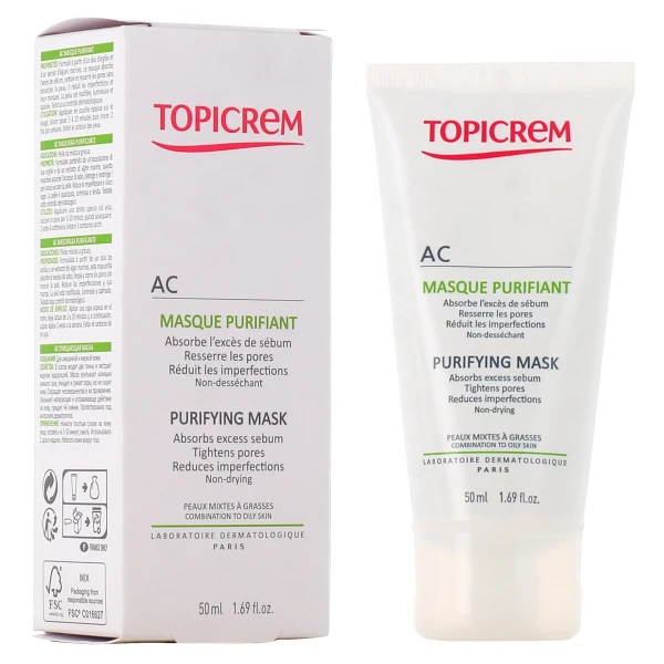 Topicrem Masque purifiant AC