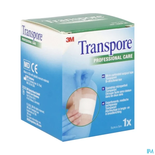 Transpore 5MX50MM Rouleau