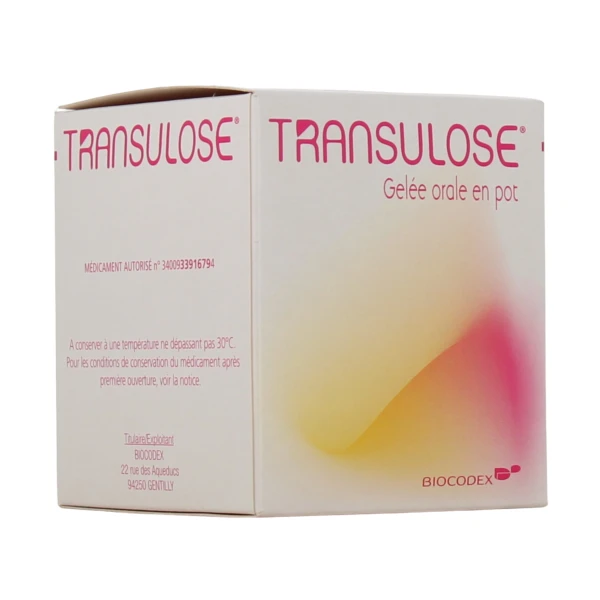 Transulose gelée orale en pot
