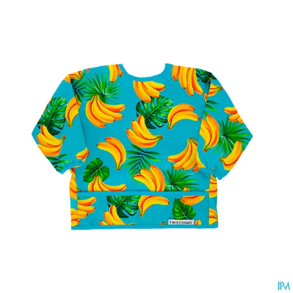 Twistshake Bavoir A Manches Banane