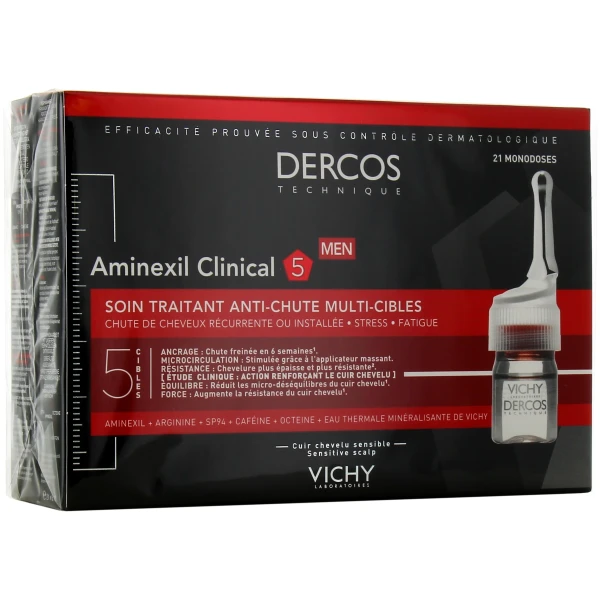 Soin traitant Anti-chute Aminexil Clinical 5
