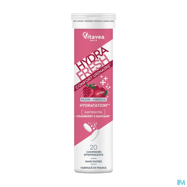 Vitavea Hydrafresh Confort Urinaire Comprimés Effervescents