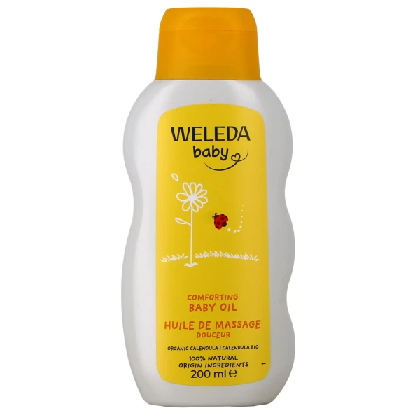 Weleda Bébé Calendula Huile de Massage Douceur Bio