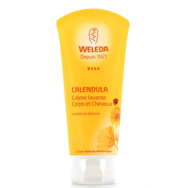 Weleda Bébé Calendula Crème Lavante Bio Corps & Cheveux