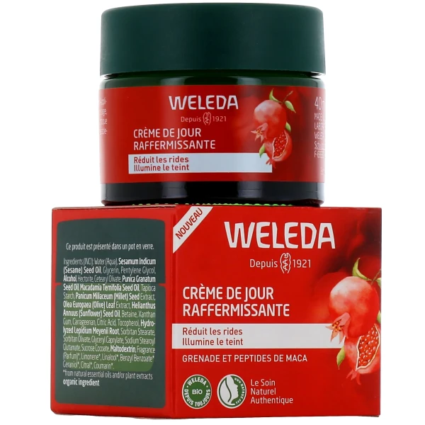 Weleda Grenade Maca Crème de jour Raffermissante Bio