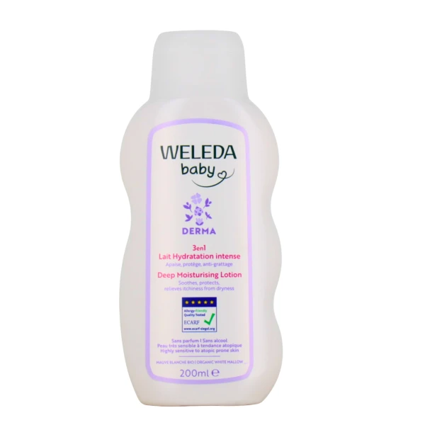 Weleda Lait Corporel Mauve Blanche