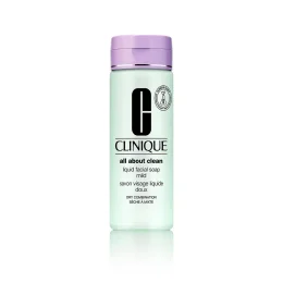 Clinique All About Clean™ Savon Visage Liquide Doux - Nettoyant - Peaux Sèches à Mixtes