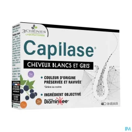 3 Chênes Capilase Cheveux Blancs et Gris
