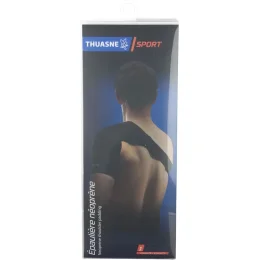 Thuasne Epaulière Sport Néoprène Noir Taille S