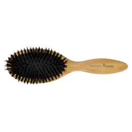 ALTESSE BROSSE A CHEVEUX Pneumatique Bois Poils de Sanglier Petit Modele - Ref: 2807OL