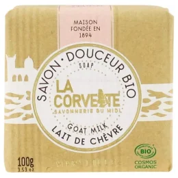 Savon Douceur Bio Lait de Chèvre – 100 g Cosmos Organic