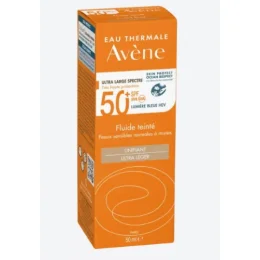 Avène Solaire - Fluide Teinté SPF50+ UVB UVA Lumière Bleue HEV