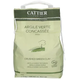 Cattier Argile verte concassée illite