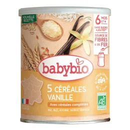 Babybio Céréales vanille bio dès 6 mois