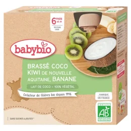 Brassé Végétal au Lait de Coco - Kiwi d'Aquitaine Banane