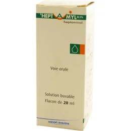 Heptamyl heptaminol hypotension orthostatique 20 ml gouttes