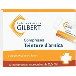 Gilbert Arnica, Etui De 12 Compresses