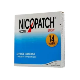 NICOPATCH 14mg/24h dispositif transdermique
