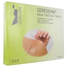 Cerecare Cerederm Ancre Traitement de la Cicatrice 13 x 22 cm 10 Unités